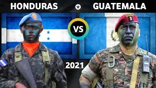 Honduras vs Guatemala Military Power Comparison 2021 | Guatemala vs Honduras Military Power