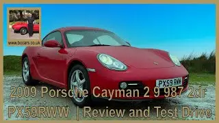 2009 Porsche Cayman 2 9 987 2dr PX59RWW  | Review and Test Drive