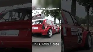 9.800Rpm of Screaming CITRO&Euml;N AX Berg-Cup Monster 🔥