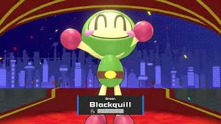 First Place with Green - Super Bomberman R Online