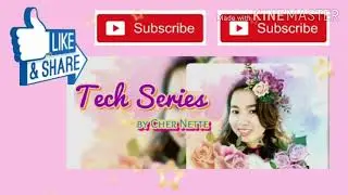 Tech Series Intro | by Cher Nette