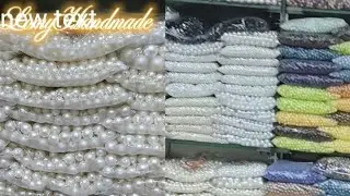 ريفيو محل تحفة خرز  واكريلك وكل مستلزمات شغل الخرز والاسعار تحفة مستخبى فى حارة المزين