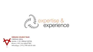EXPERTISE AND EXPERIENCE -VERILOG COURSE TEAM