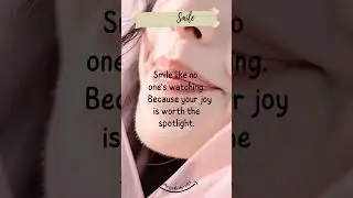 Smiles That Speak ❤️ | Beautiful Smile Quotes | #shorts #shortsfeed #smile #beautiful #quotes