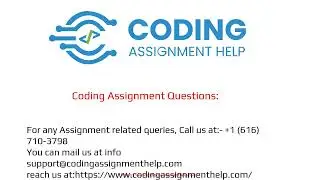 Coding Assignment Question & Solution