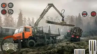 Offroad Mud Truck Driving 4x4 Hill Drive 2021 । Truck Driving In Mud Road - Extreme Truck Off Road