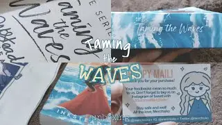 taming the waves by inksteady 🌊 book unboxing 📚