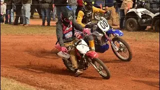 I raced my pit bike in a harescramble! | Mid East Harris Bridge 2022 | XR80