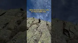 Hiking the most sketchy route in the Lake District, UK.