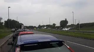 Junction 27 racing + crash 2019