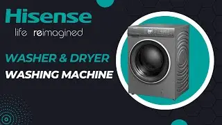 Стиральная машина Hisense &laquo;все в одном&raquo; | Стиральная машина с сушилкой | Лучшее решение для стирки