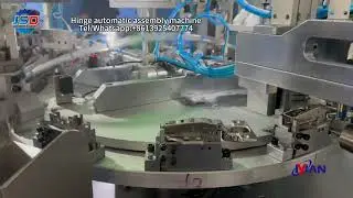 Fixed soft close hinge automatic making machine industrial hinge production#cabinethinge