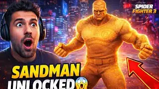 How To Unlock Sandman Character In Spider Fighter 3 😱🤯