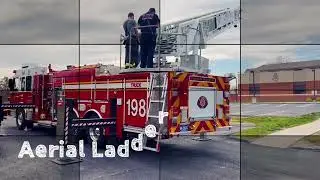 MLFD Aerial Ladder Training