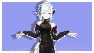 Shenhe 😼- Automotivo Extradimensional -【MMD Genshin impact 4K | 60FPS】