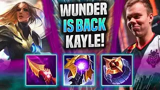 WUNDER BRINGS BACK KAYLE! - FNC Wunder Plays Kayle Top vs Garen! | Season 2022