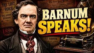 The Only Known Recording of P.T. Barnum&rsquo;s Voice &ndash; Restored with AI! 🎩🔊