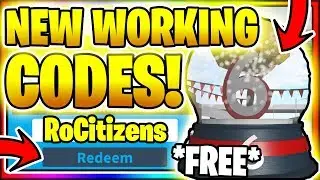 (DECEMBER 2019) ALL *9* NEW SECRET OP WORKING CODES! Roblox RoCitizens