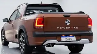 Volkswagen Saveiro PowerMax 2026 por R$ 89.900 😱🔥 A Picape Mais Barata e Forte do Brasil?!
