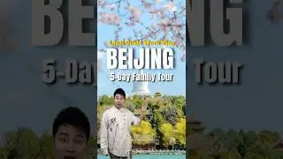 1000💵 for 5 days in Beijing! Private tour vlog! #beijing #china #chinatravel #beijingchina #travel