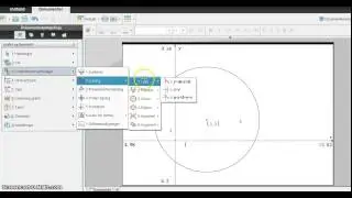 Skaering linje cirkel Nspire