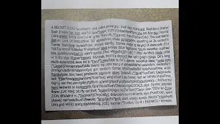 Mystery Notes