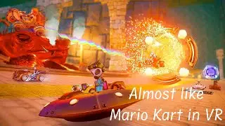 Galaxy Kart VR - PSVR2 gameplay