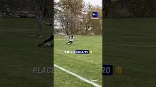 Didn&rsquo;t need power, just precision!! #rematch #soccer #goal #crazy #soccergirls #ecnl #highlight #fyp