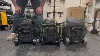 Triple Roller Bowling Ball Bags - Storm Streamline vs. Pyramid Path vs. Storm Rolling Thunder