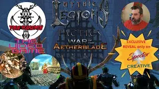 BREAKING EXCLUSIVE NEWS!!! The Four Horsemen Video Game: Mythic Legions WAR OF THE AETHERBLADE!