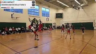 OVA 6v6 McGregor Cup (Jan31 2026) Final Game 1/1 : Cubs Impact vs Markham Revolution S