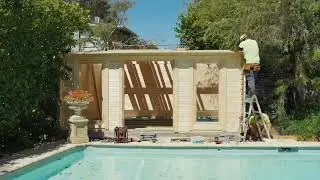 Learn How Easy It Is to Construct a Log Cabin Garden Room in a Weekend | Timelapse Build