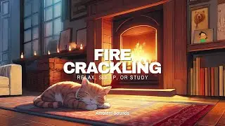 Fireplace for Sleep🔥| Warm, Cozy Ambience & Relaxation (3 Hours)