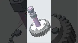 Gear, saft assembly#creo