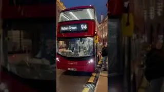 London Bus Route 94 at Regent Street London #shorts