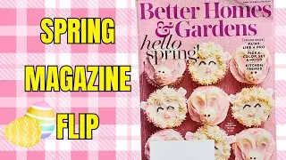 Better Homes & Gardens April 2018 Magazine Flip Through | Celebrating Spring & Easter
