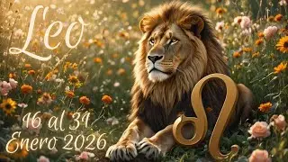 LEO 🌟 16 AL 31 DE ENERO 💖 Avanza sin miedo y ten confianza en ti mism@. Soluciones ✨