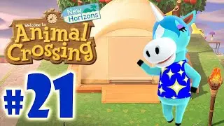 JULIAN VISITS OUR 5 STAR ISLAND!  MUSEUM TOUR!  Animal Crossing New Horizons Part 21