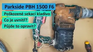 Rozborka pneumatického kladiva Parkside PBH 1500 F6