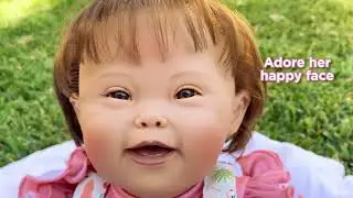 Paradise Galleries Down Syndrome Awareness Baby Doll, GiGi