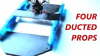 WORLD PATENT NOVELTY Low radar signature first triple box-wing DRONE powered by four ducted props