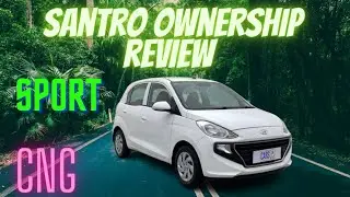 2021 Hyundai Santro CNG 🔥 Top model review, walkaround, features#viral #santrocar