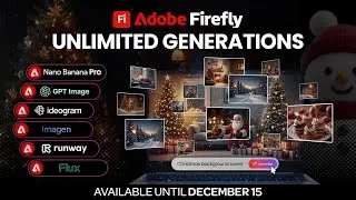 НЕОГРАНИЧЕННОЕ КОЛИЧЕСТВО поколений доступно на Adobe Firefly (кредиты не требуются!)