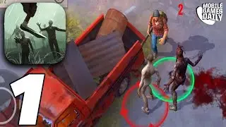 Days After: Zombie Survival - Gameplay Walkthrough Part 1 - Day 1, Day 2 (iOS, Android)