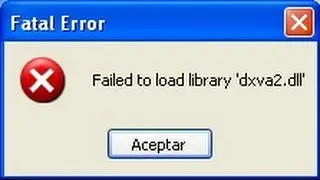 Fix Error: fail to load library dxva2.dll | Skype on Windows XP Sp3