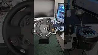 Thrustmaster TX and TH8A shifter setup or Logitech G29 #shorts