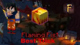 Best way to grind Flaming Fist in Fakepixel Skyblock|ft.@HAKIE_04