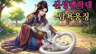 신성한 뱀에게 끓는 물을 부은 탐욕스러운 여자는 예상치 못한 응징을 받았다.|민담 |전설 |설화 |옛날이야기 |오디오북