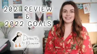 Studio Vlog 11 | 2021 Review & 2022 Goals | Drawn by Rhiannon