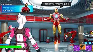 Fortnite JUST ADDED Him in Todays Update! (IRONMAN NPC)